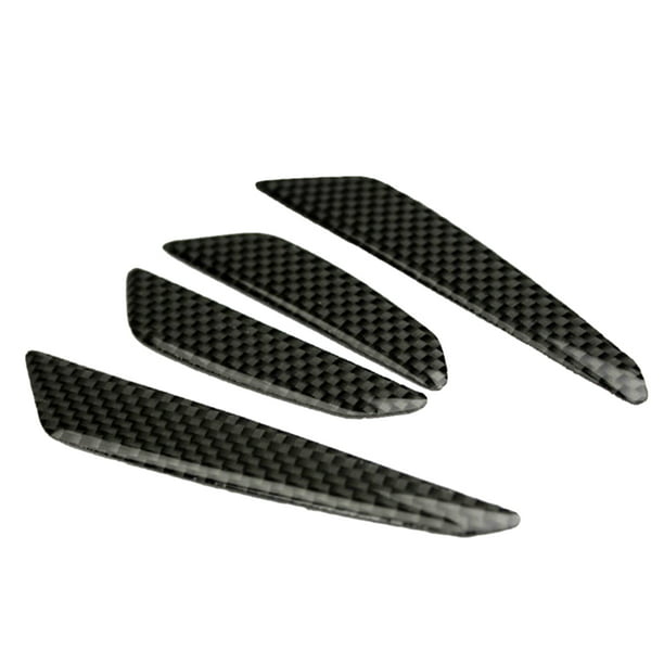 Real Carbon Fiber Car Side Door Edge Protection Guards Trims Stickers for AMG